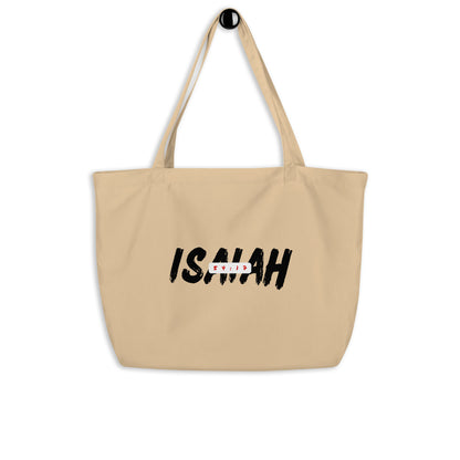 Large organic tote bag