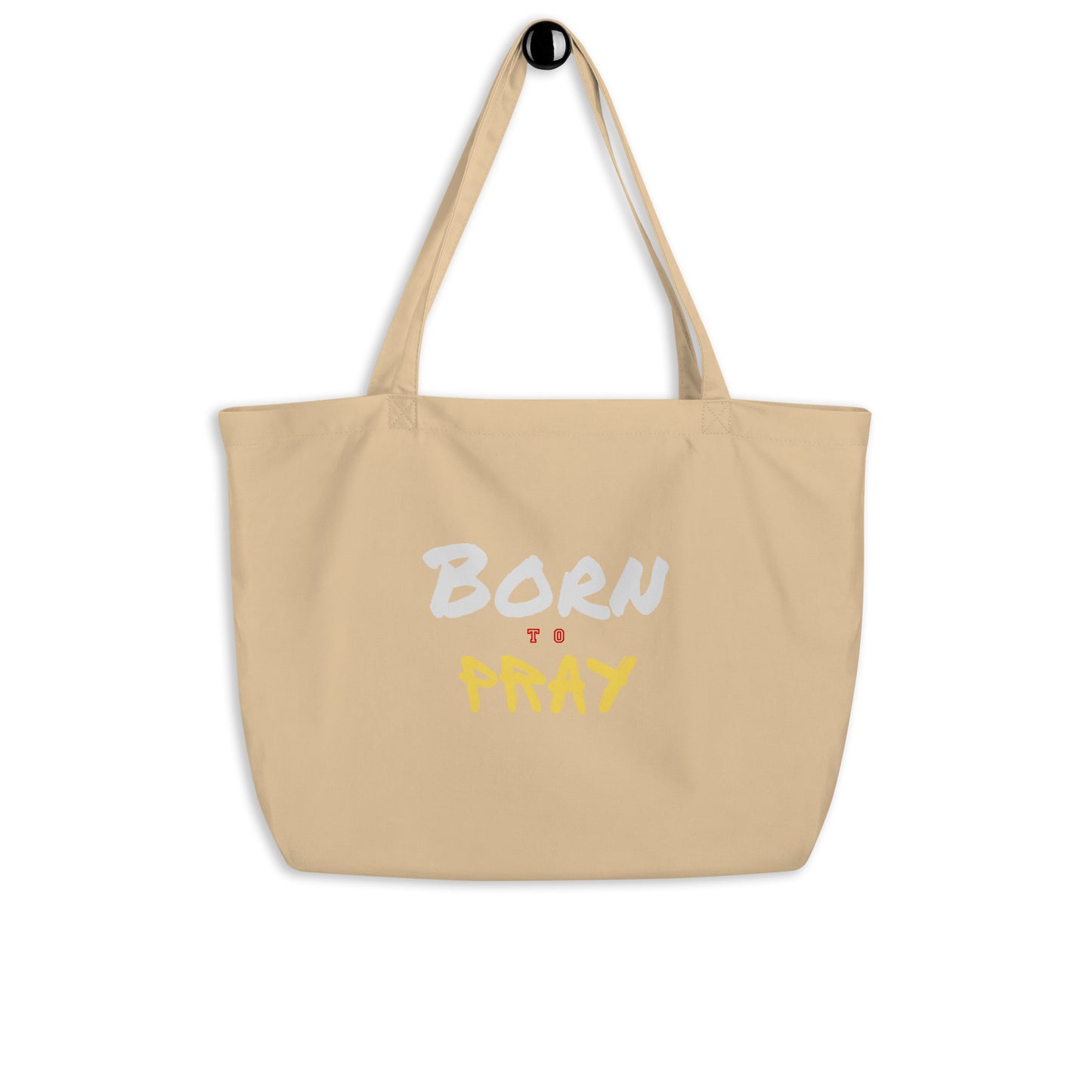 Large organic tote bag