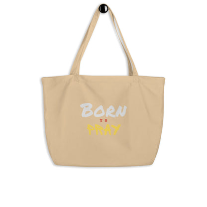 Large organic tote bag