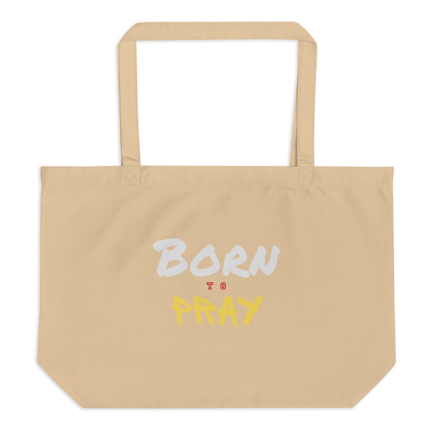 Large organic tote bag