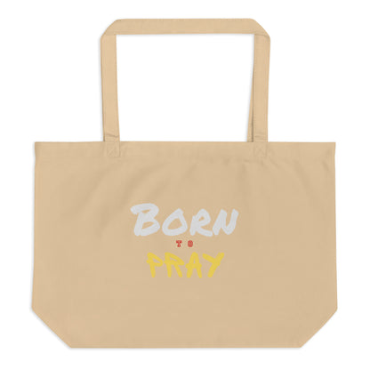 Large organic tote bag