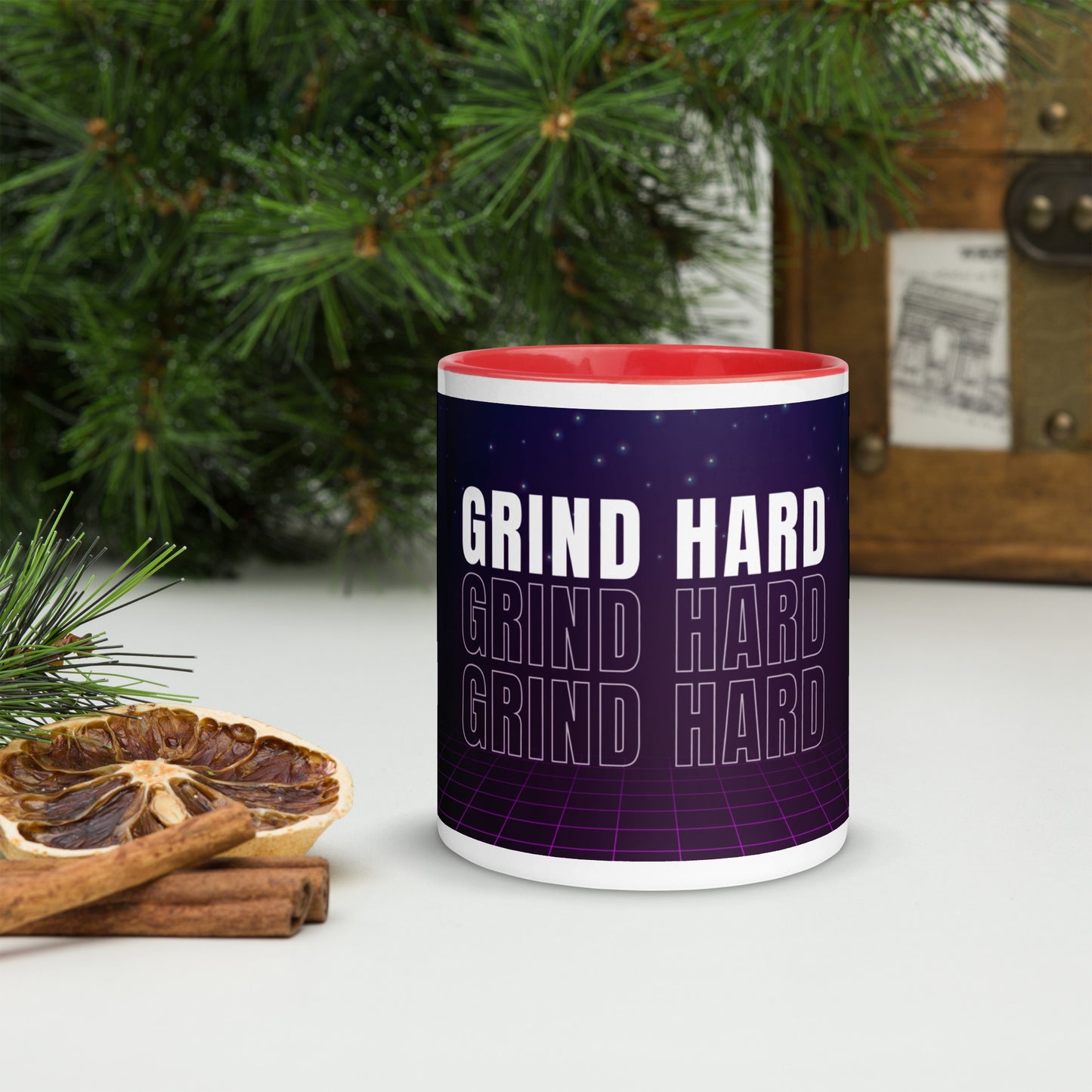 GRIND HARD HUSTLE SMART MUG